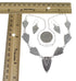 Southwest Multicolor Inlay Sterling Silver Link Necklace Set WX71716